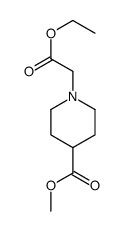 cas no 95566-71-5 is methyl 1-(2-ethoxy-2-oxoethyl)piperidine-4-carboxylate