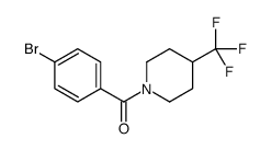 cas no 956320-62-0 is (4-Bromophenyl)(4-trifluoromethylpiperidin-1-yl)methanone