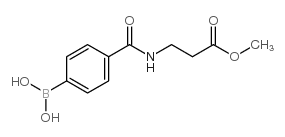 cas no 957034-76-3 is [4-[(3-methoxy-3-oxopropyl)carbamoyl]phenyl]boronic acid