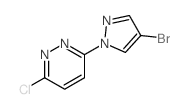 cas no 957035-33-5 is 3-(4-Bromo-1H-pyrazol-1-yl)-6-chloropyridazine