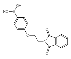 cas no 957061-10-8 is (4-(2-(1,3-Dioxoisoindolin-2-yl)ethoxy)phenyl)boronic acid