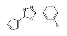 cas no 957065-93-9 is 2-(3-Bromophenyl)-5-(thiophen-2-yl)-1,3,4-oxadiazole