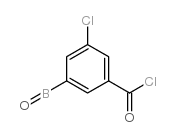 cas no 957120-24-0 is (3-carbonochloridoyl-5-chlorophenyl)boronic acid