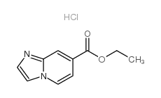 cas no 957120-75-1 is Ethyl imidazo[1,2-a]pyridine-7-carboxylate hydrochloride