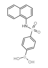 cas no 957120-95-5 is (4-(N-(Naphthalen-1-yl)sulfamoyl)phenyl)boronic acid