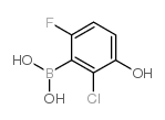 cas no 957121-07-2 is 2-Chloro-6-fluoro-3-hydroxyphenylboronic acid