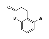 cas no 957212-28-1 is 3-(2,6-Dibromophenyl)propanal