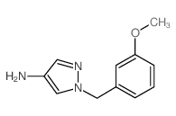 cas no 957261-62-0 is 1-[(3-methoxyphenyl)methyl]pyrazol-4-amine