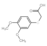 cas no 95735-63-0 is 2-(3,4-dimethoxyphenylthio)acetic acid