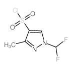 cas no 957490-44-7 is 1-(difluoromethyl)-3-methylpyrazole-4-sulfonyl chloride