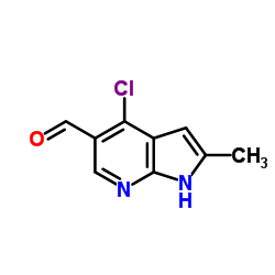 cas no 958230-34-7 is 4-Chloro-2-methyl-1H-pyrrolo[2,3-b]pyridine-5-carbaldehyde