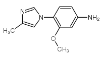 cas no 958245-18-6 is 3-METHOXY-4-(4-METHYL-1H-IMIDAZOL-1-YL)ANILINE