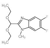 cas no 958863-37-1 is 2-(DIETHOXYMETHYL)-5,6-DIFLUORO-1-METHYL-1H-BENZO[D]IMIDAZOLE