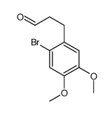 cas no 958883-36-8 is 3-(2-Bromo-4,5-dimethoxyphenyl)propanal