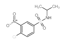 cas no 96-59-3 is Benzenesulfonamide,4-chloro-N-(1-methylethyl)-3-nitro-