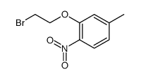 cas no 96315-07-0 is 1-Bromo-2-(2'-nitro-5'-Methylphenoxy)ethane