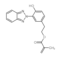 cas no 96478-09-0 is 2-[3-(2H-Benzotriazol-2-yl)-4-hydroxyphenyl]ethyl methacrylate