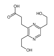 cas no 96681-85-5 is 3,6-bis(2-hydroxyethyl)-2-Pyrazinepropanoic acid
