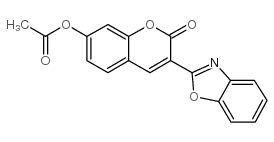 cas no 97004-78-9 is [3-(1,3-benzoxazol-2-yl)-2-oxochromen-7-yl] acetate