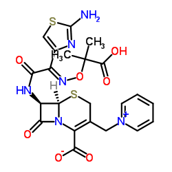 cas no 97148-38-4 is 1-[[(6R,7R)-7-[[(2E)-(2-Amino-4-thiazolyl)[(1-carboxy-1-methylethoxy)imino]acetyl]amino]-2-carboxy-8-oxo-5-thia-1-azabicyclo[4.2.0]oct-2-en-3-yl]methyl]-pyridinium inner salt