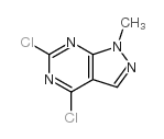 cas no 98141-42-5 is 4,6-Dichloro-1-methyl-1H-pyrazolo[3,4-d]pyrimidine