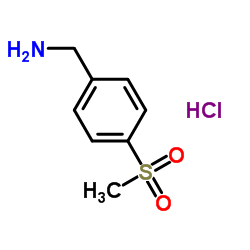 cas no 98593-51-2 is 4-METHANESULFONYLBENZYLAMINE HYDROCHLORIDE