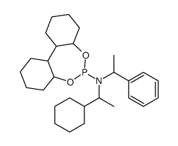 cas no 99065-22-2 is N-(1-Cyclohexylethyl)-N-(1-phenylethyl)dodecahydrodibenzo[d,f][1, 3,2]dioxaphosphepin-6-amine