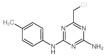 cas no 99860-36-3 is 6-(chloromethyl)-2-N-(4-methylphenyl)-1,3,5-triazine-2,4-diamine